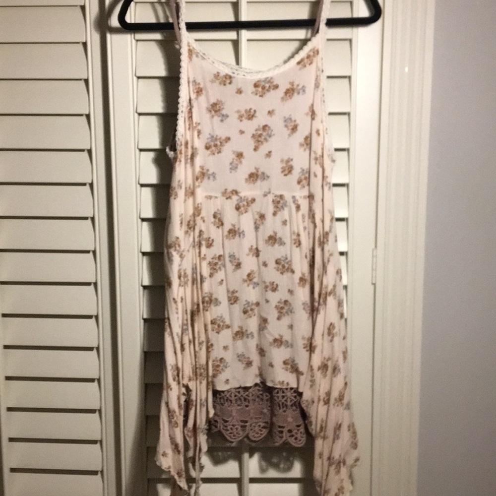 Layered Floral Dress